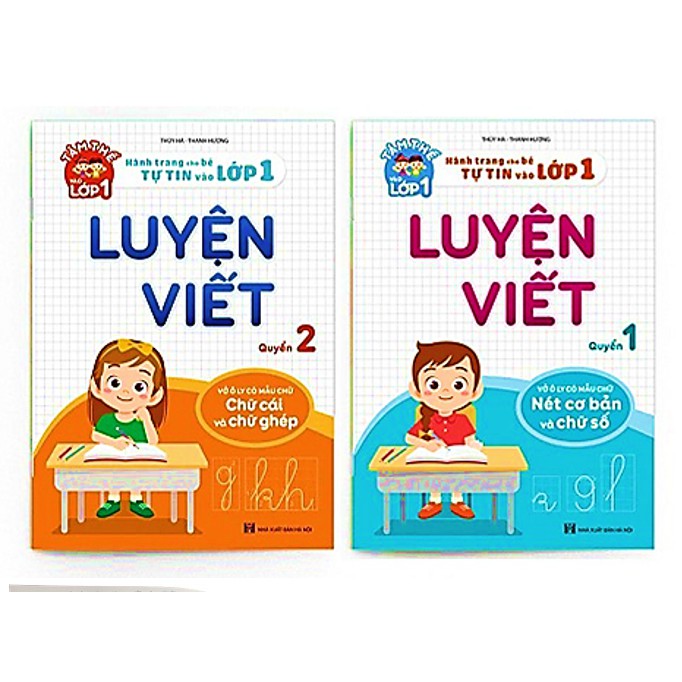 Sách - Combo Luyện viết - Hành trang cho bé tự tin vào lớp 1