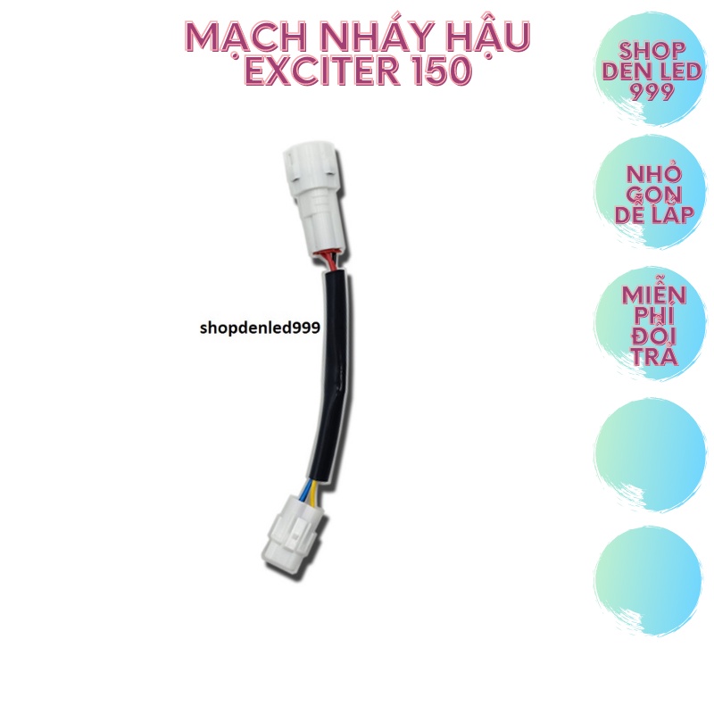 Mạch Stop F1 Chớp Đèn Hậu EX150 Chớp Nhanh 2 Lần Kiểu F1