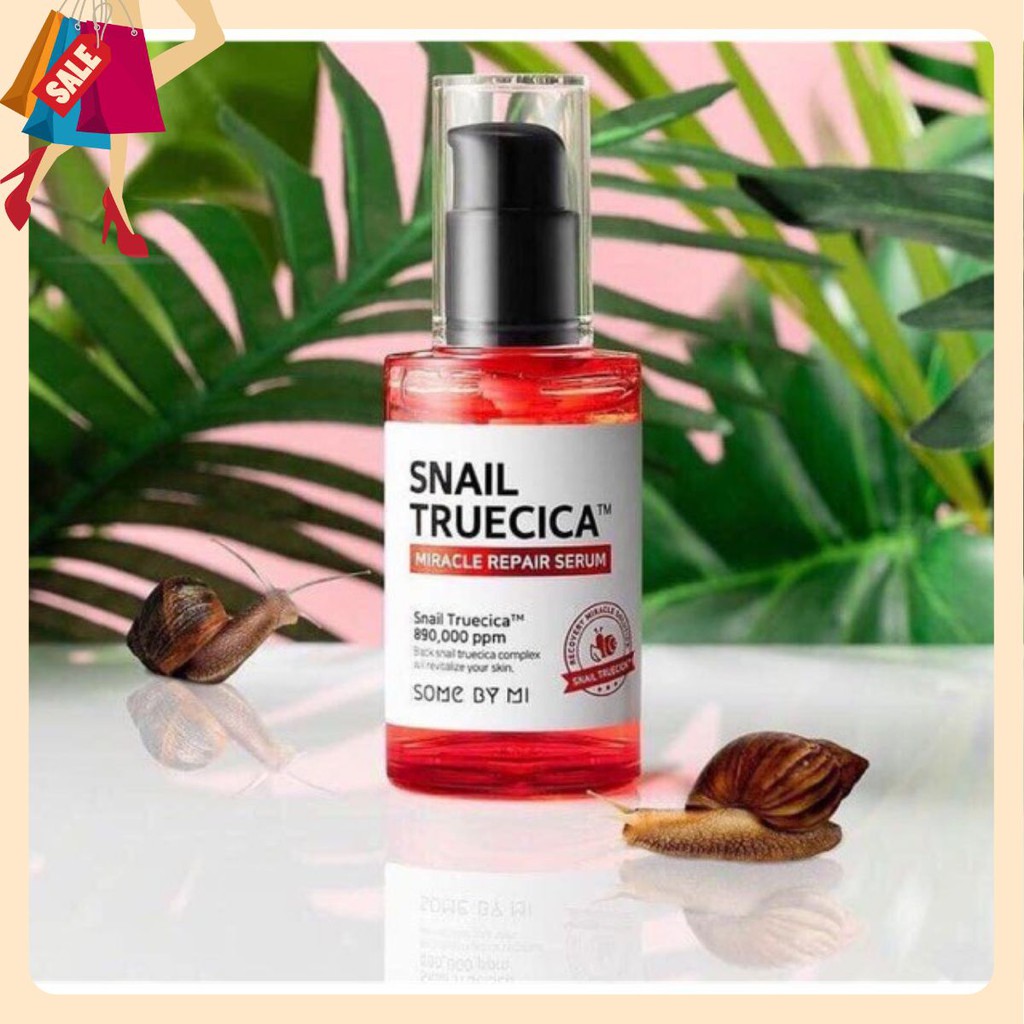 [TOP SKINCARE] Tinh chất ốc sên Some By Mi Snail Truecica Miracle Repair Serum [BÁN CHẠY] | BigBuy360 - bigbuy360.vn