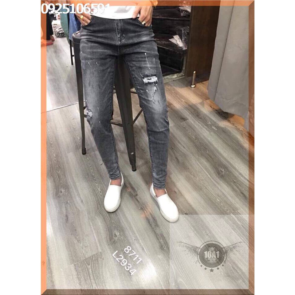 [FREESHIP-TRỢ GIÁ SHOPEE] Quần jean nam rách dạo phố | Quần bò nam rẻ đẹp | quần jeans nam thời trang