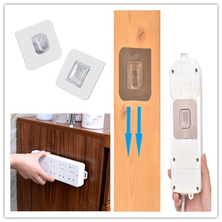 Set 5 móc dán tường treo phích cắm thiết kế đơn giản tiện lợi