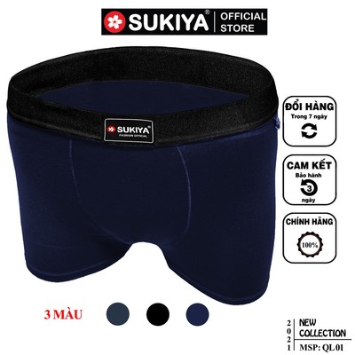 Quần Lót Boxer Nam SUKIYA Chất Thun Lạnh Cao cấp Japan Quality QL01