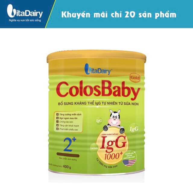 Sữa ColosBaby 2+ 400g