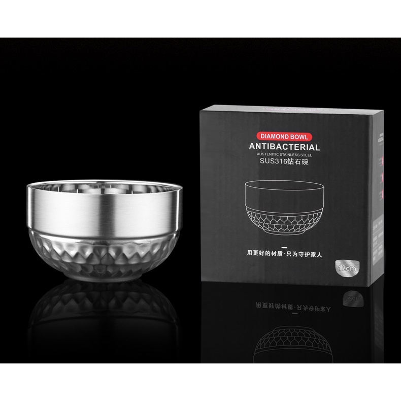 Tô Thép Không Gỉ 316 Kháng Khuẩn Hai Lớp Chất Lượng Cao