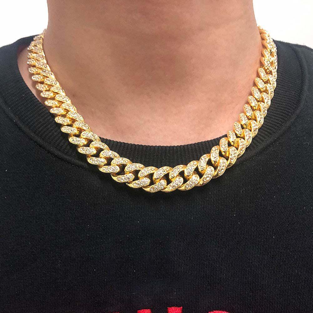 Vòng cổ Phong Cách Đường Phố Rock BACK2LIFE Thời Trang|Vòng cổ Đính Đá Zircon Dày Dặn Thời Trang