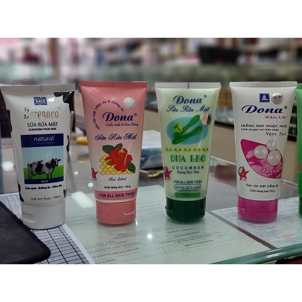 Sữa rửa mặt Dona
