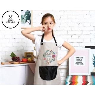 Tạp dề chống thấm nước & dầu ăn vải polyester Cao Cấp