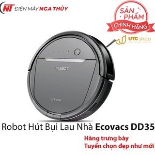 Robot hút bụi lau nhà Ecovacs Deebot DD35 ( hàng trưng bày , đẹp 99% như mới )