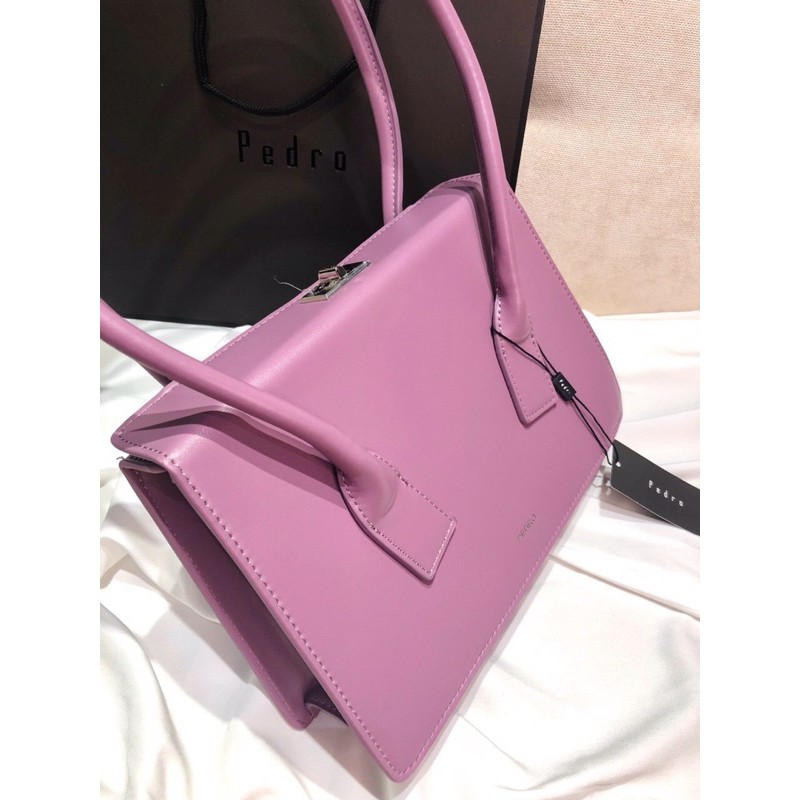 Túi tay cầm kẹp nách đeo vai  Pedro Casual Style Faux Fur Blended Fabrics Plain Party