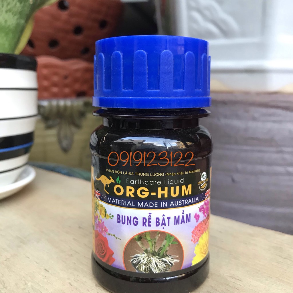 ORG HUM - Bung rễ, Bật mầm (chai 100ml)