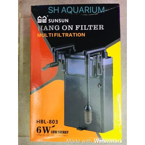 Lọc treo sunsun Hbl 803 cho bể cá cảnh