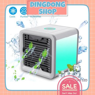 [Chính Hãng] Quạt Điều Hoà Mini Làm Mát Không Khí Đèn Led 7 Màu