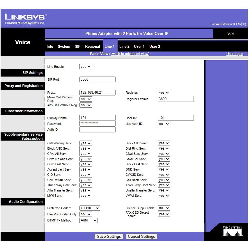 Ốp Điện Thoại Ip Phone Linksys Pap2t 2 Fxs Sip Protokol Voip | BigBuy360 - bigbuy360.vn