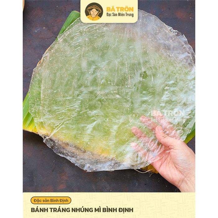 [Nguyên Gốc Bình Định]_Bánh Tráng Nhúng Mì Giảm Cân_Loại Dẻo Dai_Nhúng Nước
