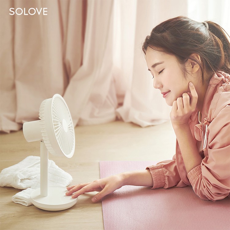 [HÀNG SẴN][MÃ GIẢM GIÁ 10K SLV05]Quạt tích điện mini Xiaomi SOLOVE F5,có thể quay góc ngang 60 độ,Hàng chính hãng XIAOMI | BigBuy360 - bigbuy360.vn