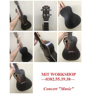 (Siêu Phẩm Gỗ Tấm) Đàn Ukulele Concert "Music"