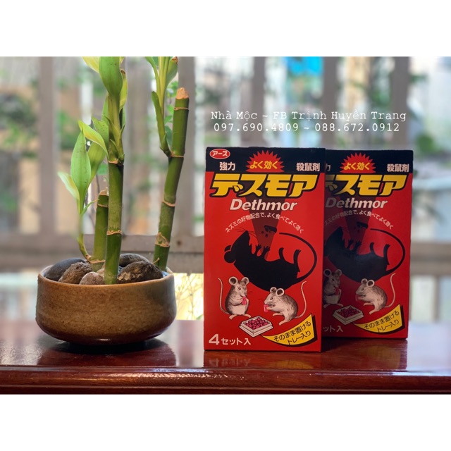 Thuốc diệt chuột DETHMOR Nhật Bản