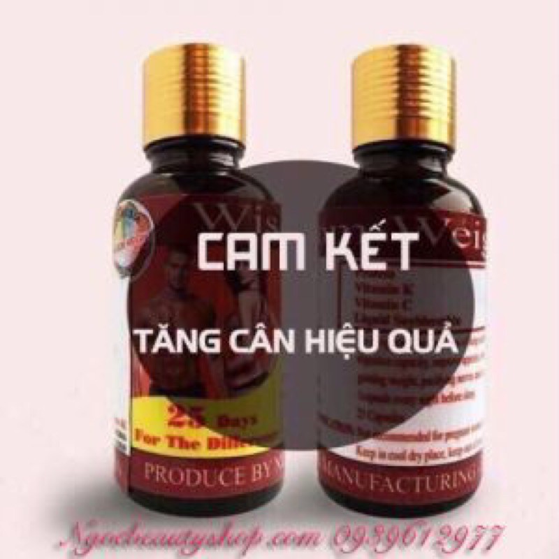 Viên wisdom weight indonesia cam kết chính hãng