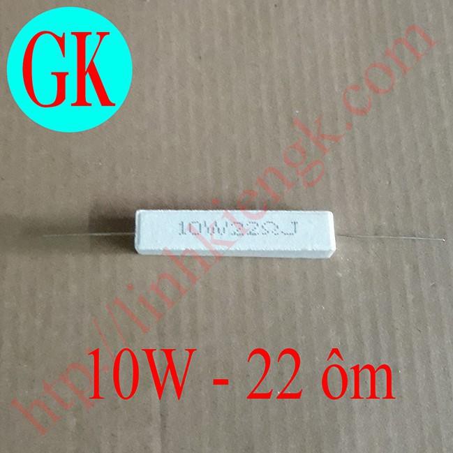 [10 con] Trở sứ 22 ôm 10W [K-03-11]