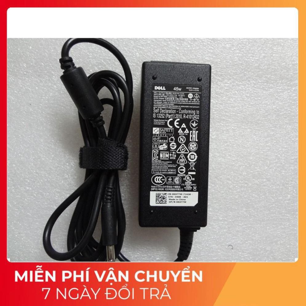 [BH 12TH] Sạc Laptop Dell 19.5v - 2.31a - 45w - Adapter Kèm dây nguồn XPS 13 Inspiron 5452 5455 5458 5459