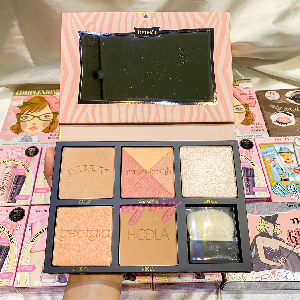 Benefit - Bảng Phấn Má, Highlight, Bronzer Benefit - Cheek Stars Reunion Tour Palette