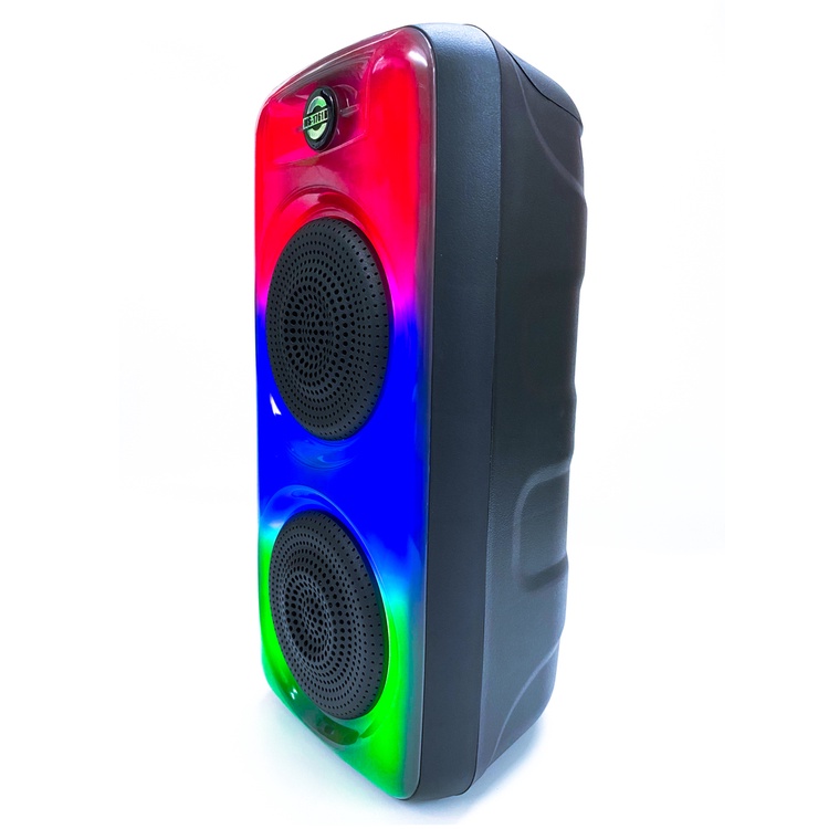 Loa Bluetooth MS-1761BT với đèn led RGB âm thanh bass mạnh tích hợp khe cắm thẻ nhớ, USB và có thể karaoke
