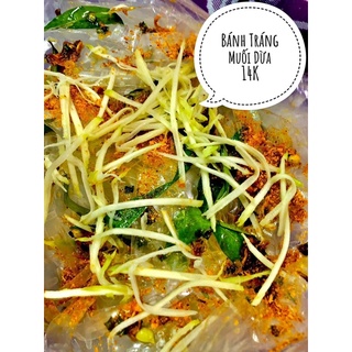 Bánh tráng Muối Dừa Tây Ninh - Sate tỏi ĐẶC BIỆT