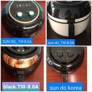 Nồi chiên không dầu SUN DO/ NINESHIELD- 8 Lít chính hãng BH 12 tháng