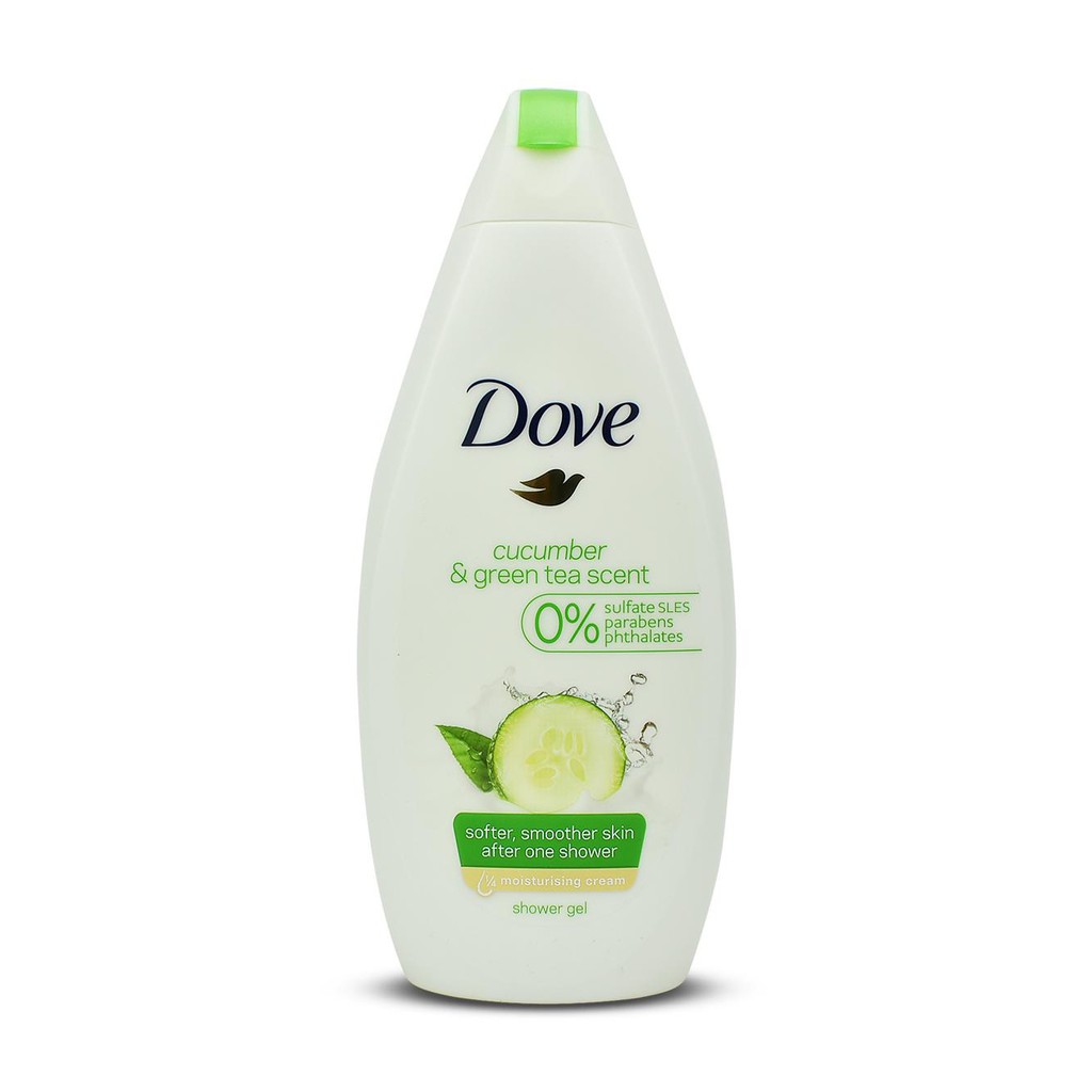 Sữa tắm Dove Go Fresh Moisturising Cream Body Wash - Cucumber & Green, 500ml