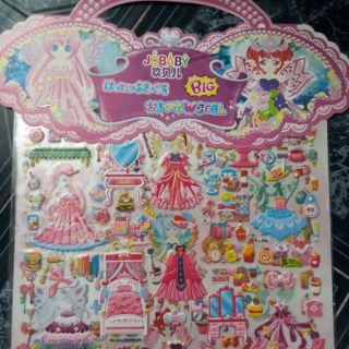 Vỉ dán nổi búp bê ( 2 lớp ) 32cm x 22cm