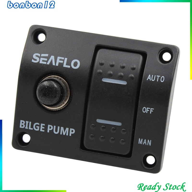 Bảng Công Tắc Bơm 3 Chiều Tự Động Tắt / Mở Kèm Cầu Chì | BigBuy360 - bigbuy360.vn