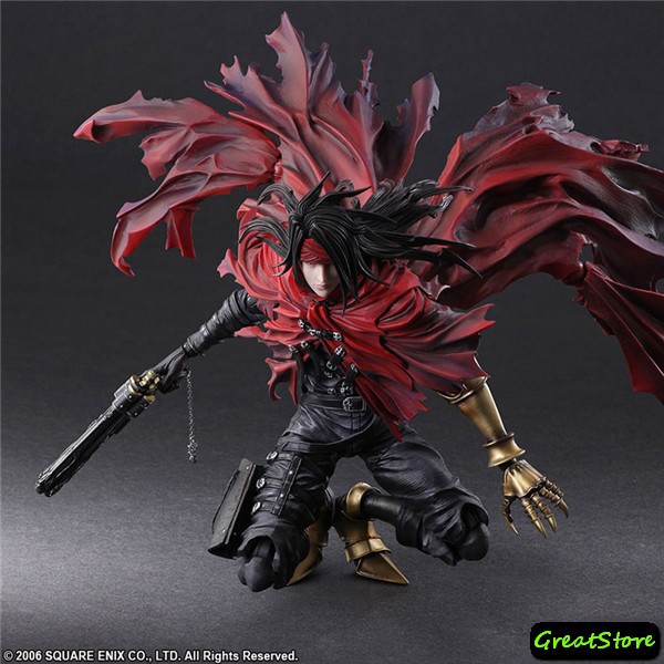 ( HÀNG CÓ SẴN ) MÔ HÌNH NHÂN VẬT Hellhound Vincent Valentine Final Fantasy VII Cử Động Được