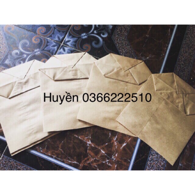 Set 100c túi giấy xi măng các loại