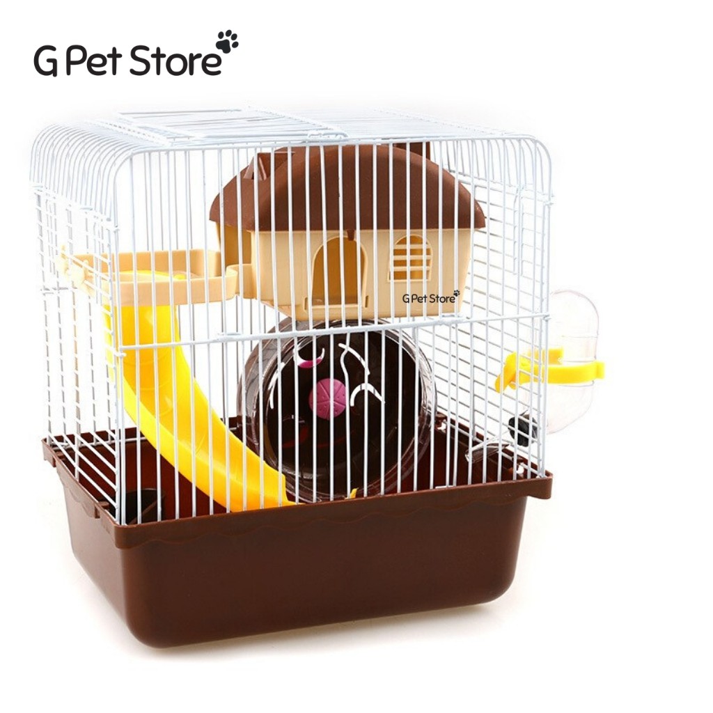 Lồng hamster 2 tầng size nhỏ