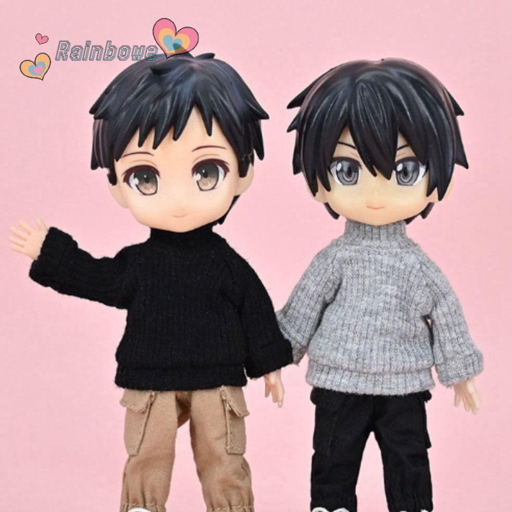 Áo Sweater Dệt Kim Màu Sắc Cầu Vồng Thiết Kế Mới Năng Động Thời Trang