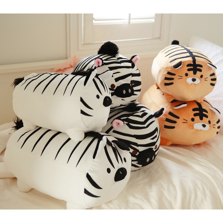 Chuyển phát nhanh Đồ chơi chú hổ nhồi bông đáng yêu cỡ 35/45cm