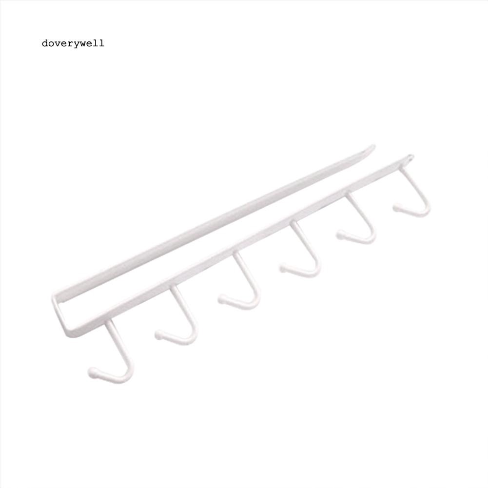 Móc treo đồ gắn kệ bếp 26cm x 6.5cm bằng sắt bền chắc