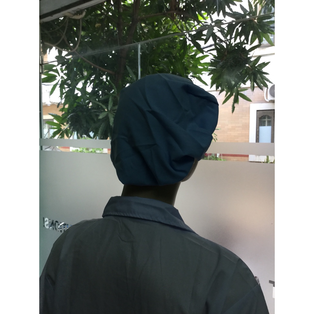 Nón bánh tiêu xếp ly ngành thủy sản vải Ford