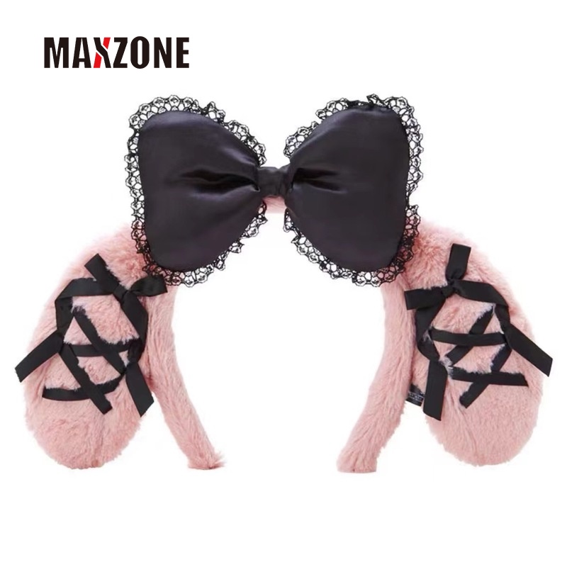 Maxzone Băng Đô Lông Xù Hình Nhân Vật Hoạt Hình My Melody Purin Dog Kitty Cinnamoroll Dễ Thương Ngọt Ngào Làm Quà Tặng Cho Bé Gái