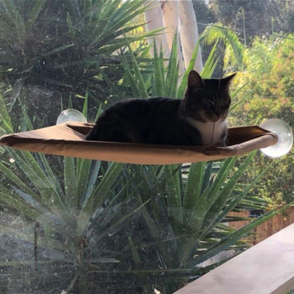 1 Giường Ngủ Dạng Treo Thoải Mái Tiết Kiệm Không Gian Cho Mèo