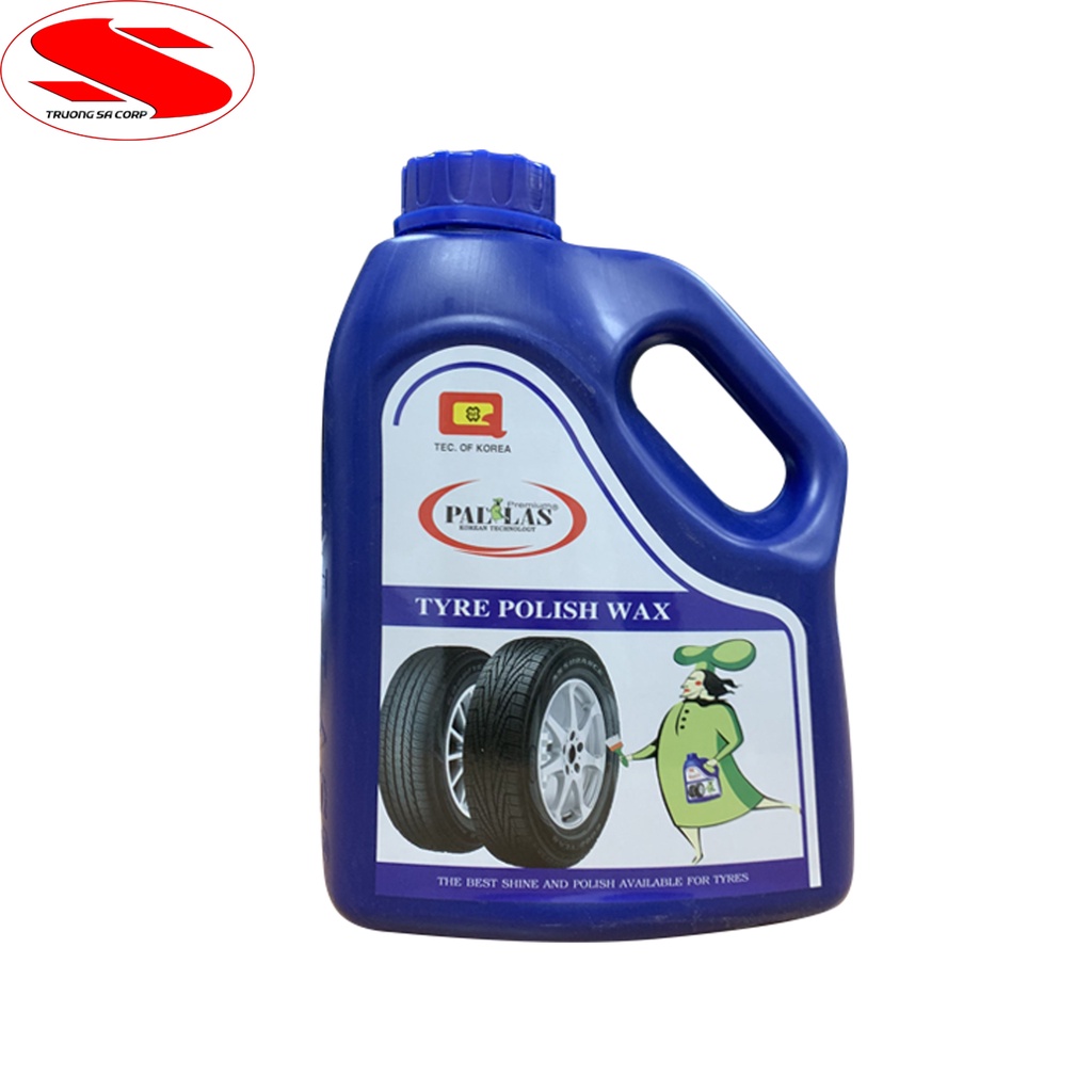 Xi đánh bóng lốp ôtô Pallas 1.5L - Pha 1/3 (BSL1.5)
