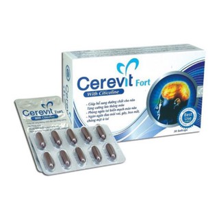 Cerevit Fort Tăng cường lưu thông máu, hoạt huyết dưỡng não