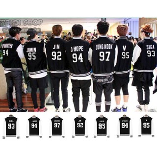 Áo khoác BTS bóng chày
