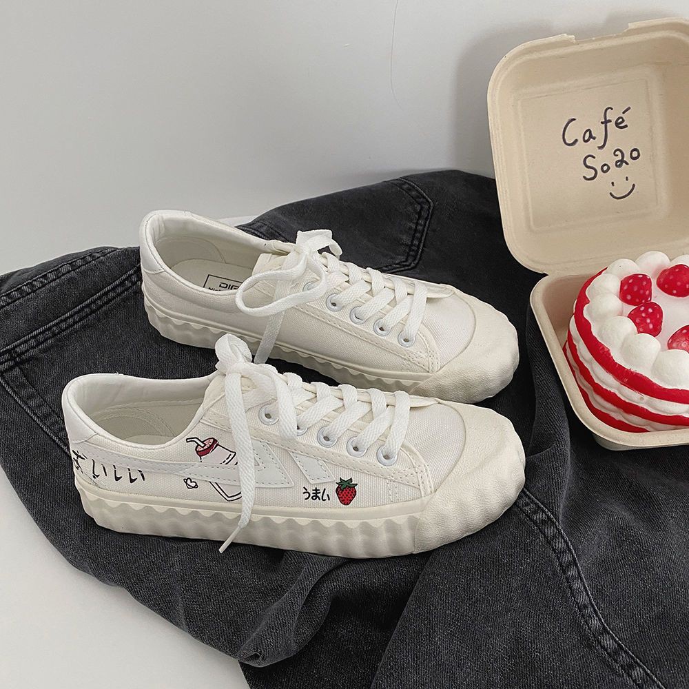 (Order) Giày Thể Thao Canvas Thoáng Khí Thời Trang Mùa Hè 2020 Dành Cho Nữ - Có ảnh thật | BigBuy360 - bigbuy360.vn