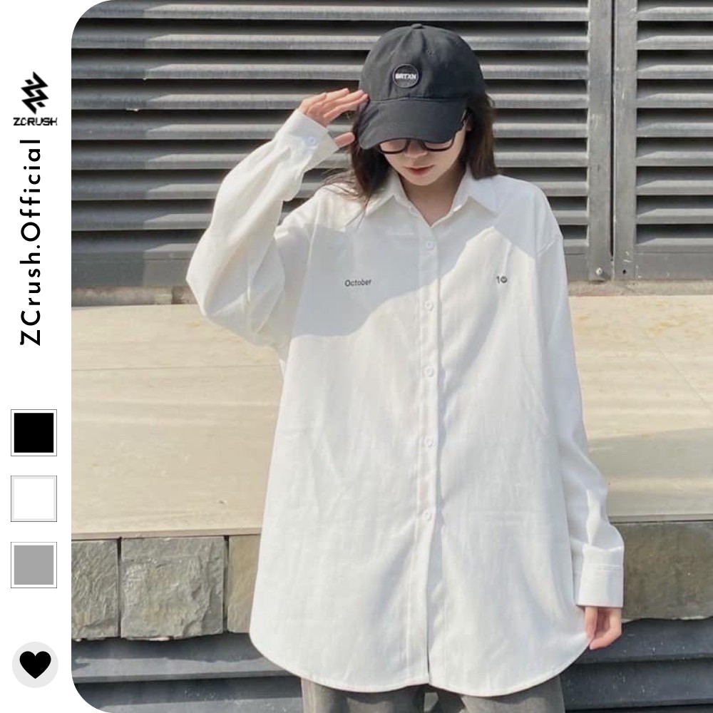 Áo Khoác Dáng Sơ Mi Da Lộn Yoyo Chống Nắng Unisex Cặp