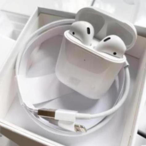 Tai Nghe Bluetooth Iphone Airpods 2 - Full chức năng đổi tên định vị sạc không dây - BH 12 tháng