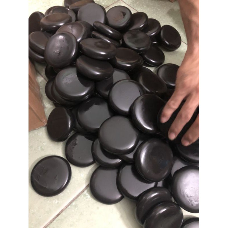 Đá Nóng Núi Lửa Massage Body Cho Spa 250G (2X8Cm)