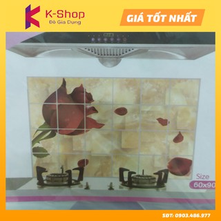 GIẤY DÁN BẾP HOA VĂN CHỊU NHIỆT