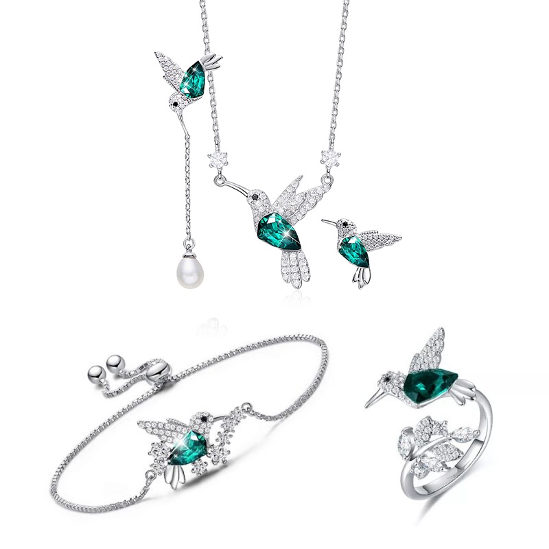 Julius Official | Combo Đồng hồ Julius JA-1322 + Bộ Trang sức ESME ES092