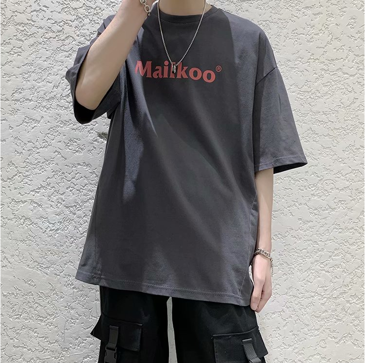 Áo Thun Tay Lỡ Dáng Rộng In Chữ Phong Cách Hàn Quốc Thời Trang Cho Nữ 19252